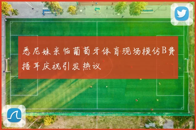 悉尼妹亲临葡萄牙体育现场模仿B费捂耳庆祝引发热议
