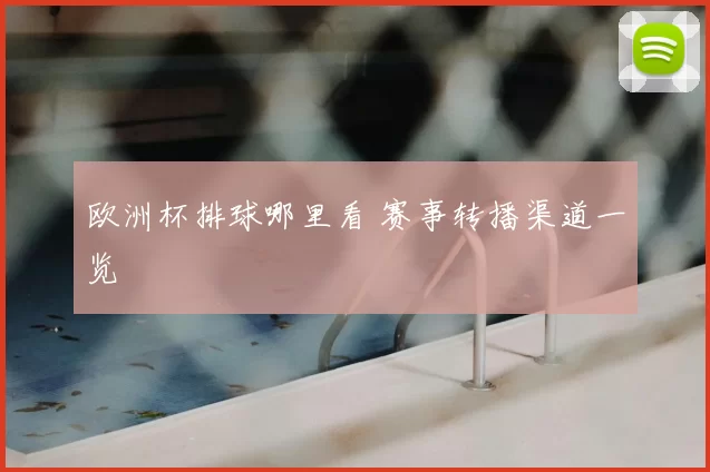 欧洲杯排球哪里看 赛事转播渠道一览