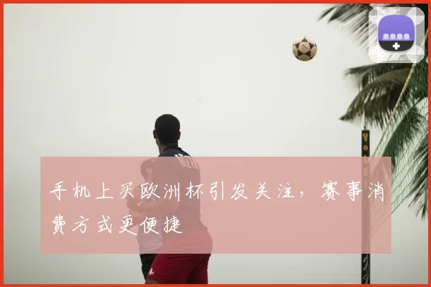手机上买欧洲杯引发关注，赛事消费方式更便捷